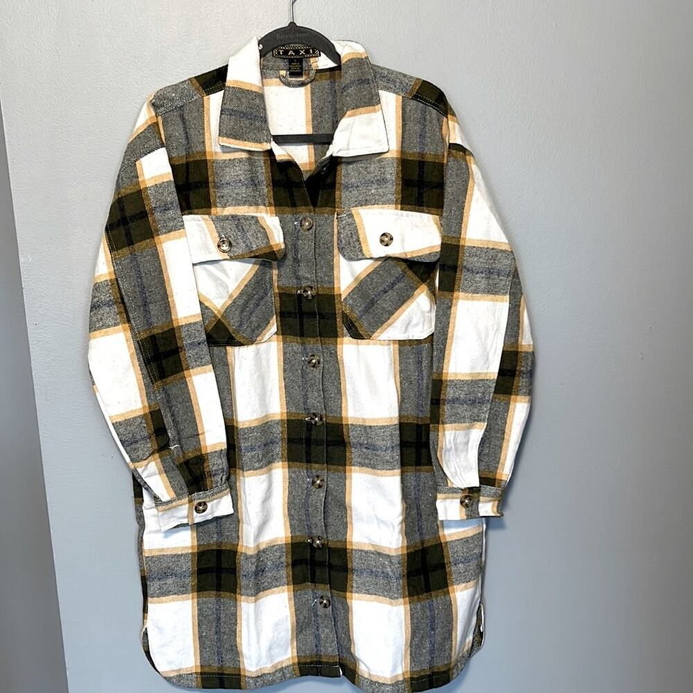 Brushed Flannel Heavyweight Button Down Flannel S… - image 2